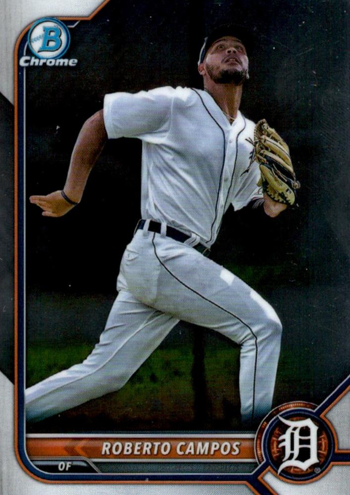 Roberto Campos #BCP-216 Detroit Tigers | 2022 Bowman Chrome Prospects
