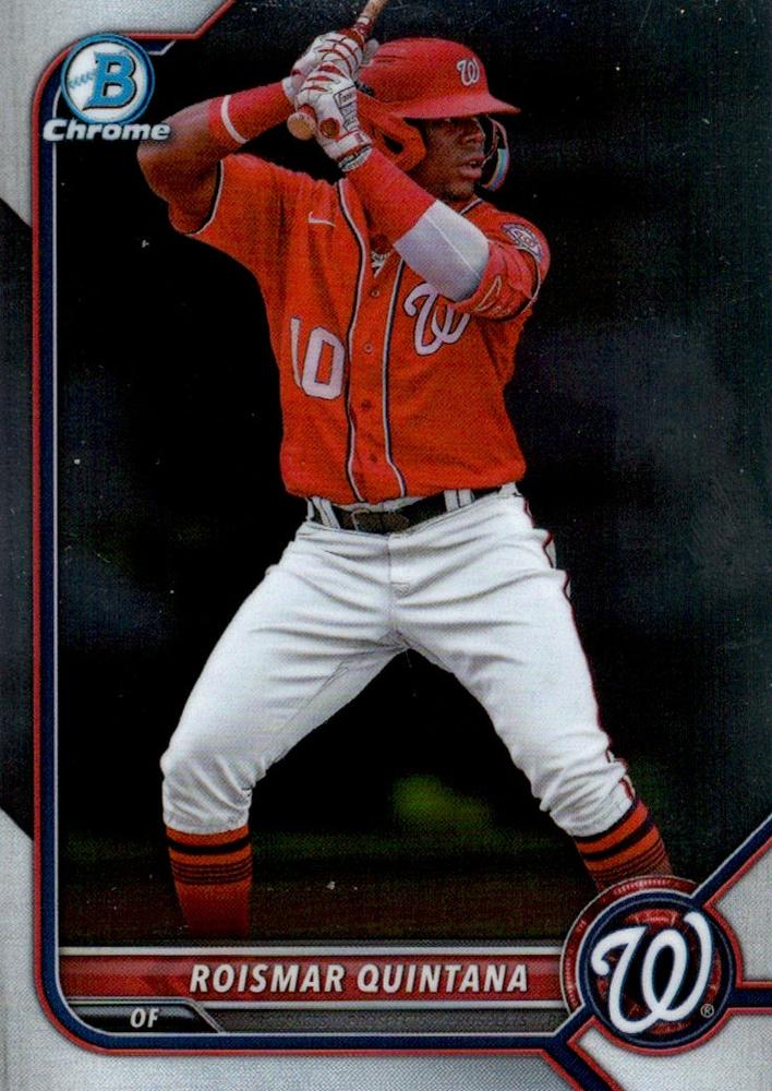 Roismar Quintana #BCP-219 Washington Nationals | 2022 Bowman Chrome Prospects