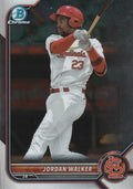 Jordan Walker #BCP-221 St. Louis Cardinals | 2022 Bowman Chrome Prospects