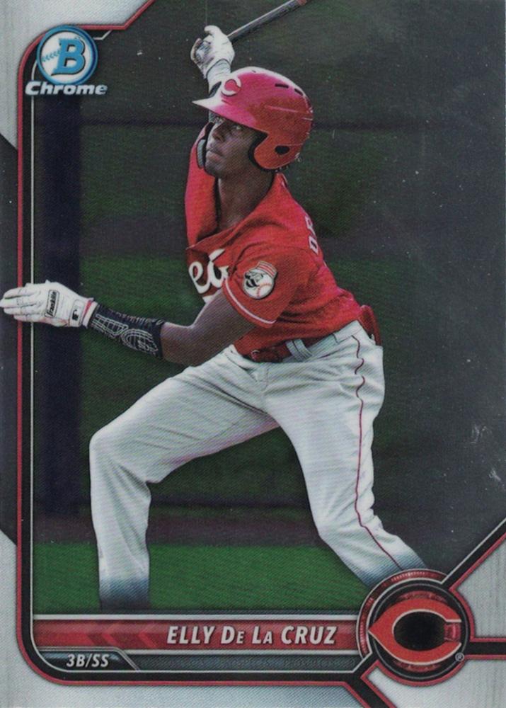 Elly De La Cruz #BCP-224 Cincinnati Reds | 2022 Bowman Chrome Prospects