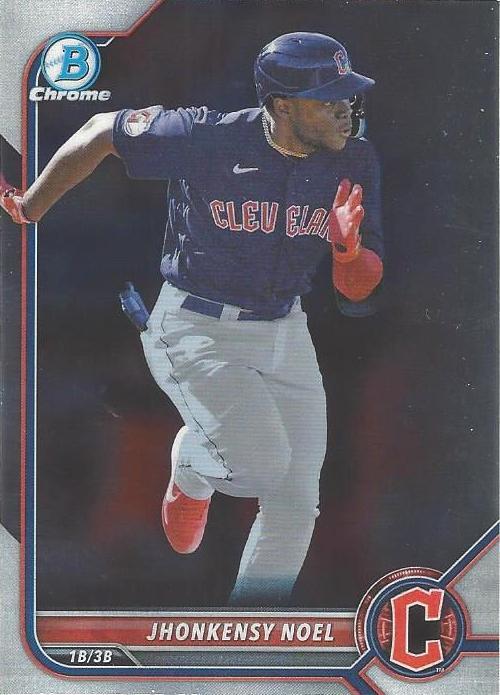 Jhonkensy Noel #BCP-226 Cleveland Guardians | 2022 Bowman Chrome Prospects