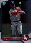 Eddys Leonard #BCP-229 Los Angeles Dodgers | 2022 Bowman Chrome Prospects
