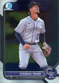 Ezequiel Tovar #BCP-231 Colorado Rockies | 2022 Bowman Chrome Prospects