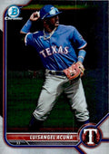 Luisangel Acuña #BCP-232 Texas Rangers | 2022 Bowman Chrome Prospects