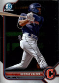 George Valera #BCP-233 Cleveland Guardians | 2022 Bowman Chrome Prospects