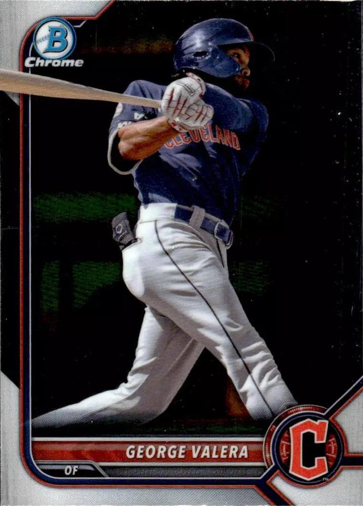 George Valera #BCP-233 Cleveland Guardians | 2022 Bowman Chrome Prospects