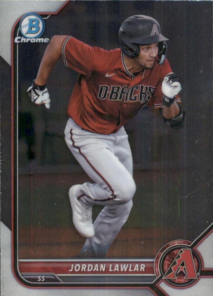 Jordan Lawlar #BCP-235 Arizona Diamondbacks | 2022 Bowman Chrome Prospects