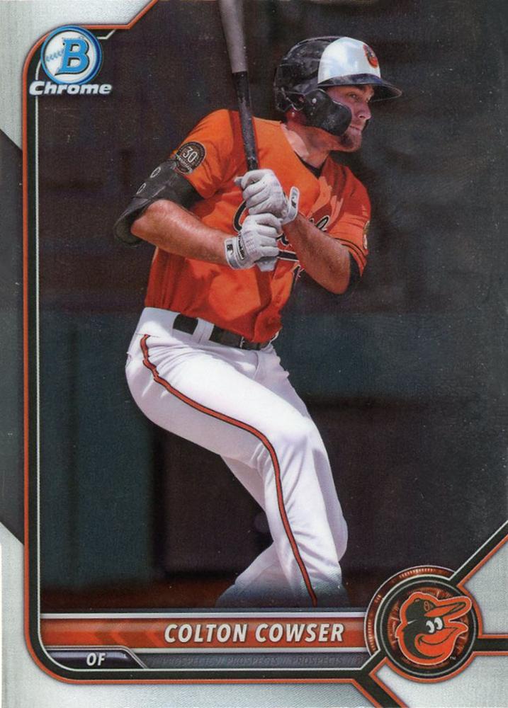 Colton Cowser #BCP-236 Baltimore Orioles | 2022 Bowman Chrome Prospects