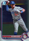 Wilman Diaz #BCP-239 Los Angeles Dodgers | 2022 Bowman Chrome Prospects