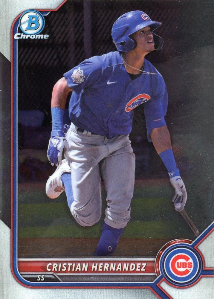 Cristian Hernandez #BCP-240 Chicago Cubs | 2022 Bowman Chrome Prospects