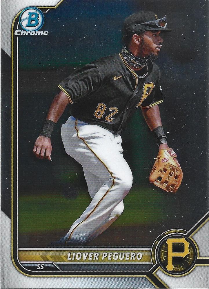 Liover Peguero #BCP-242 Pittsburgh Pirates | 2022 Bowman Chrome Prospects