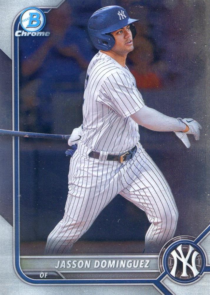 Jasson Dominguez #BCP-244 New York Yankees | 2022 Bowman Chrome Prospects
