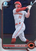 Matt McLain #BCP-245 Cincinnati Reds | 2022 Bowman Chrome Prospects