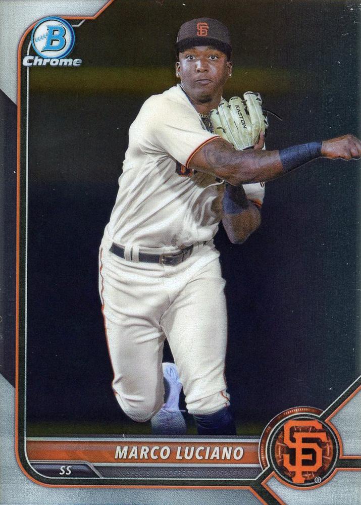 Marco Luciano #BCP-247 San Francisco Giants | 2022 Bowman Chrome Prospects