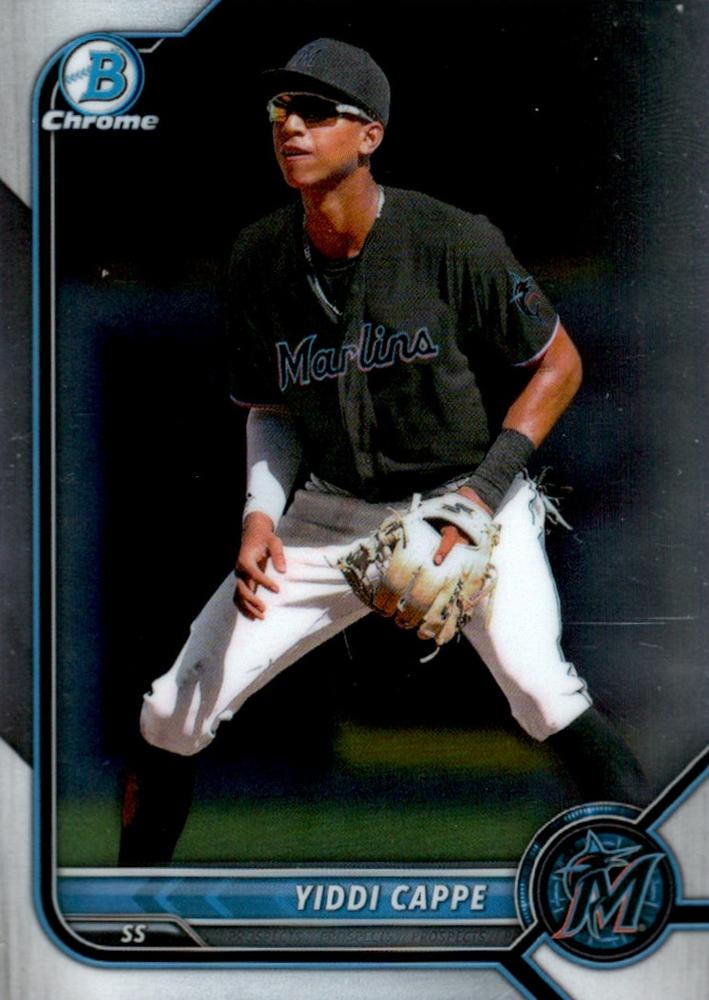 Yiddi Cappe #BCP-248 Miami Marlins | 2022 Bowman Chrome Prospects