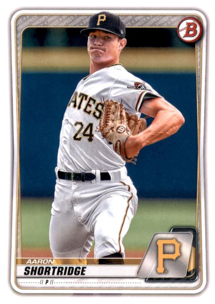 Aaron Shortridge #BD-101 Pittsburgh Pirates | 2020 Bowman Draft