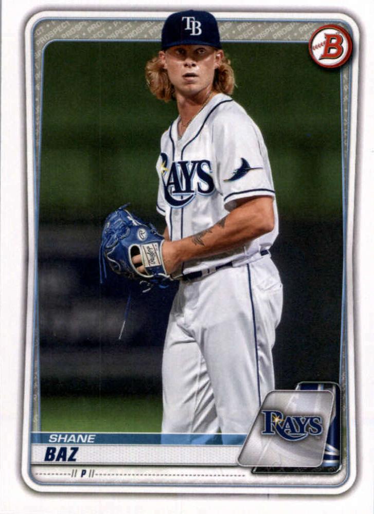 Shane Baz #BD-10 Tampa Bay Rays | 2020 Bowman Draft