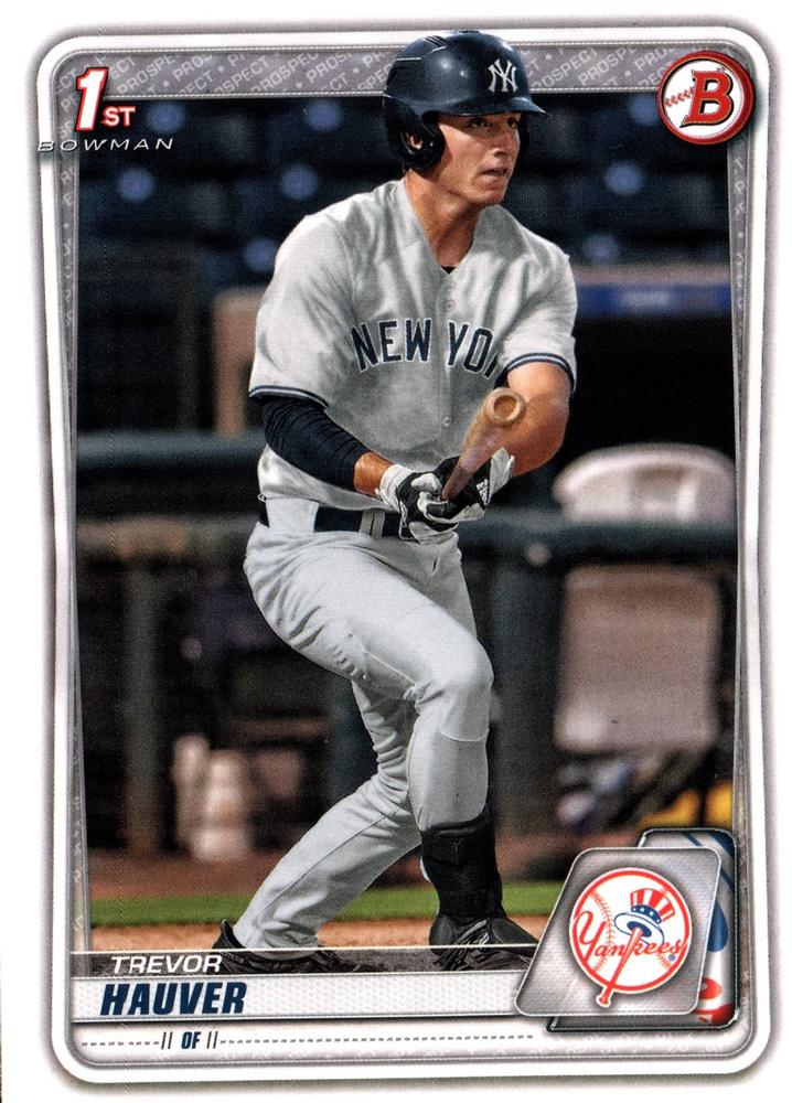 Trevor Hauver #BD-113 New York Yankees | 2020 Bowman Draft