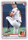 Carter Baumler #BD-117 Baltimore Orioles | 2020 Bowman Draft