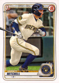 Garrett Mitchell #BD-118 Milwaukee Brewers | 2020 Bowman Draft