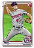 Holden Powell #BD-120 Washington Nationals | 2020 Bowman Draft