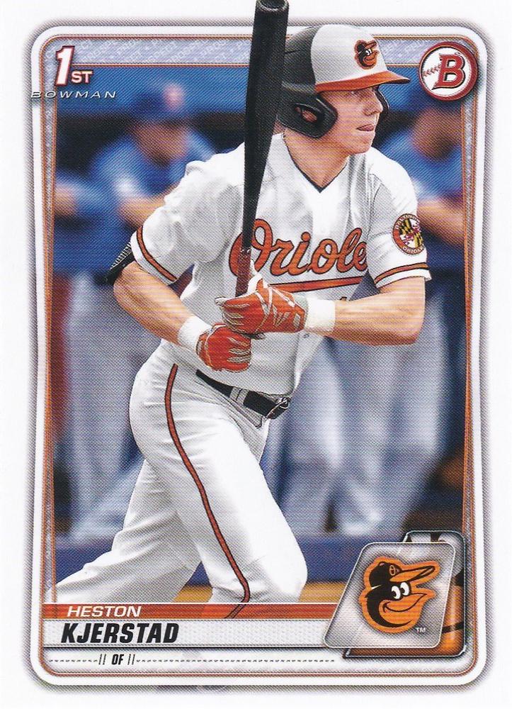 Heston Kjerstad #BD-122 Baltimore Orioles | 2020 Bowman Draft