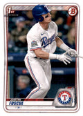 Justin Foscue #BD-124 Texas Rangers | 2020 Bowman Draft