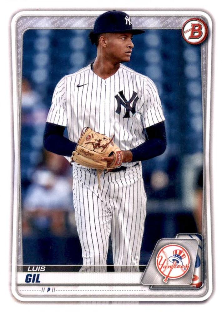 Luis Gil #BD-132 New York Yankees | 2020 Bowman Draft