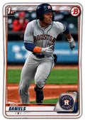 Zach Daniels #BD-133 Houston Astros | 2020 Bowman Draft