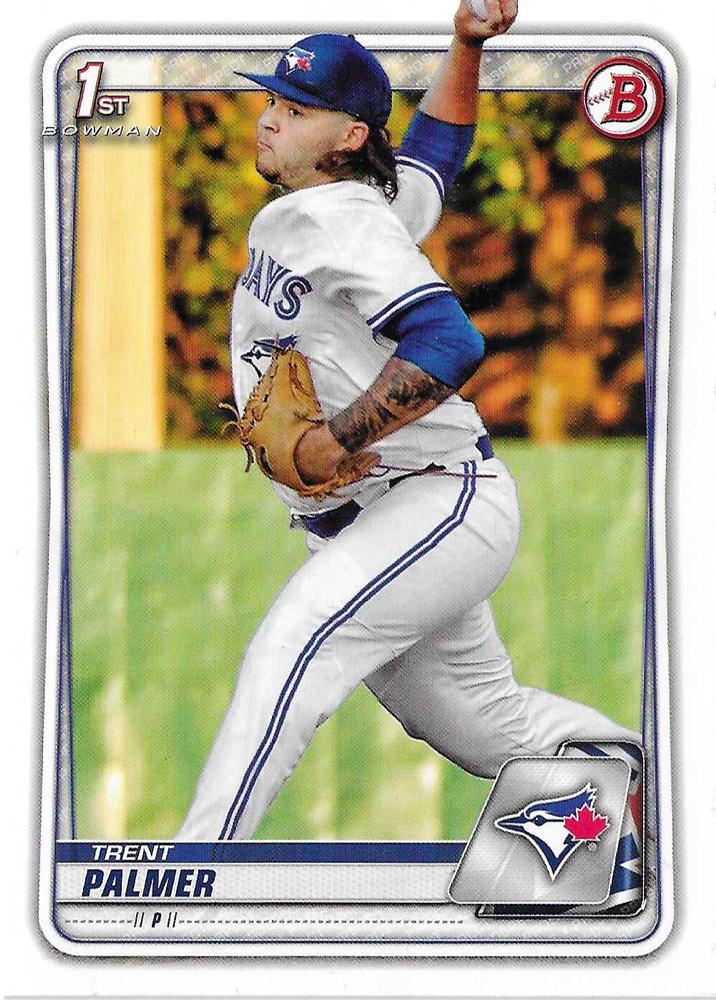 Trent Palmer #BD-138 Toronto Blue Jays | 2020 Bowman Draft
