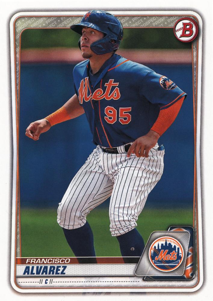 Francisco Alvarez #BD-143 New York Mets | 2020 Bowman Draft