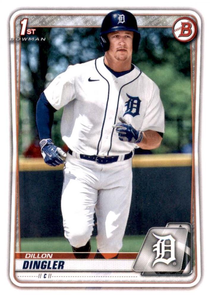 Dillon Dingler #BD-144 Detroit Tigers | 2020 Bowman Draft