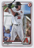 AJ Vukovich #BD-150 Arizona Diamondbacks | 2020 Bowman Draft