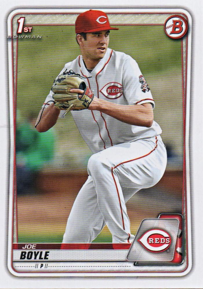 Joe Boyle #BD-165 Cincinnati Reds | 2020 Bowman Draft