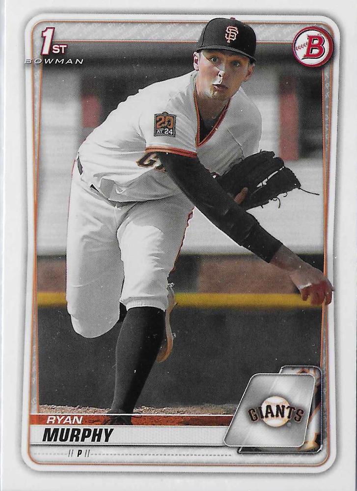 Ryan Murphy #BD-166 San Francisco Giants | 2020 Bowman Draft