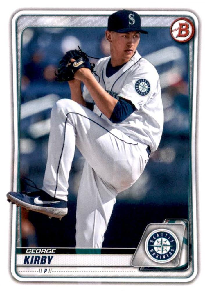 George Kirby #BD-168 Seattle Mariners | 2020 Bowman Draft