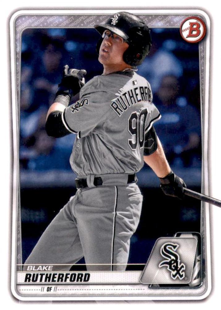 Blake Rutherford #BD-172 Chicago White Sox | 2020 Bowman Draft