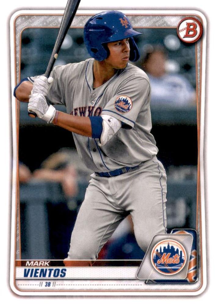 Mark Vientos #BD-174 New York Mets | 2020 Bowman Draft