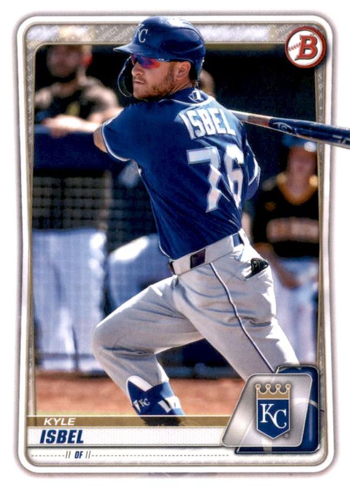 Kyle Isbel #BD-182 Kansas City Royals | 2020 Bowman Draft
