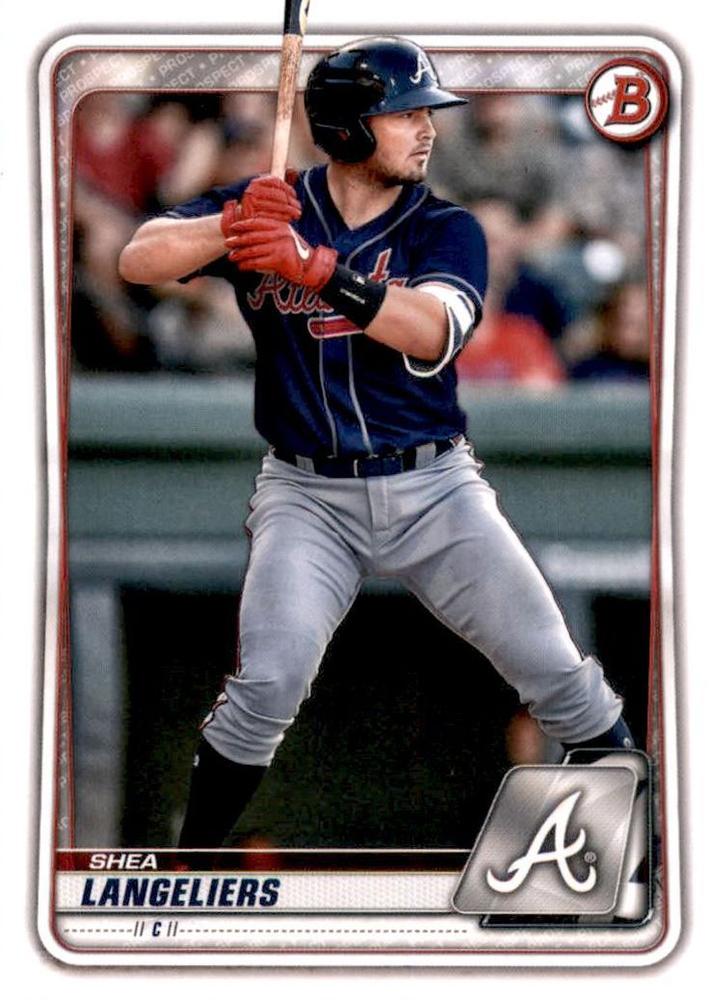 Shea Langeliers #BD-183 Atlanta Braves | 2020 Bowman Draft