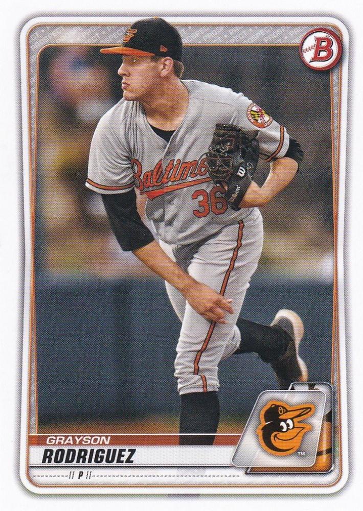 Grayson Rodriguez #BD-191 Baltimore Orioles | 2020 Bowman Draft