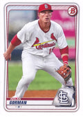 Nolan Gorman #BD-194 St. Louis Cardinals | 2020 Bowman Draft