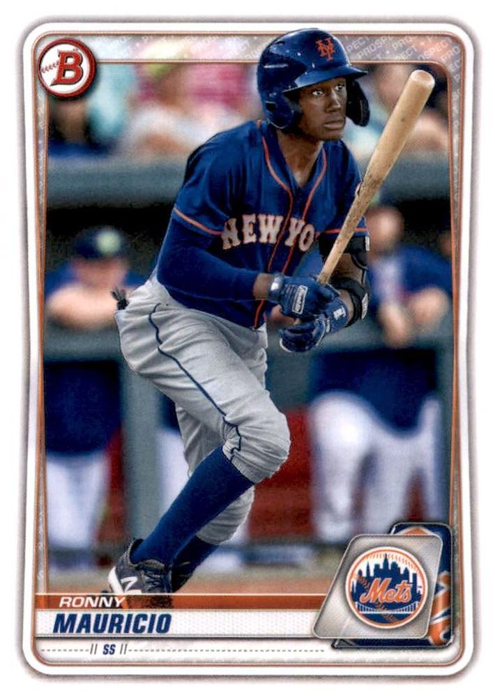 Ronny Mauricio #BD-199 New York Mets | 2020 Bowman Draft