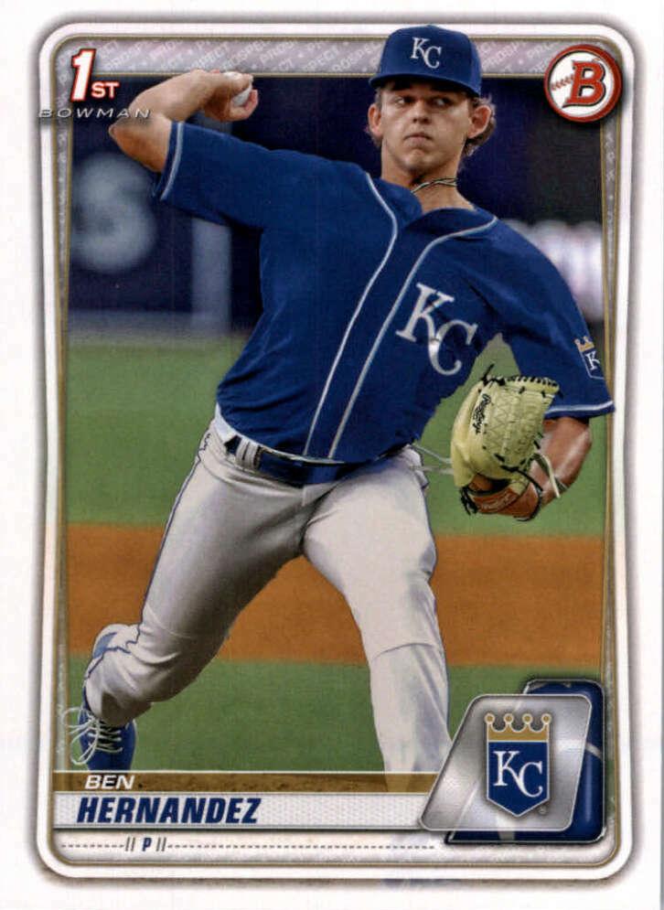 Ben Hernandez #BD-19 Kansas City Royals | 2020 Bowman Draft