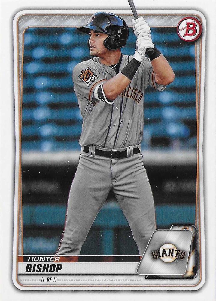 Hunter Bishop #BD-200 San Francisco Giants | 2020 Bowman Draft