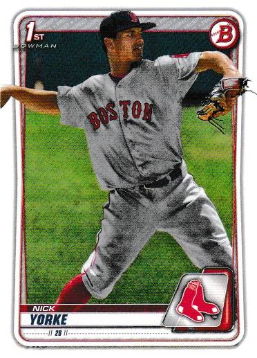 Nick Yorke #BD-29 Boston Red Sox | 2020 Bowman Draft