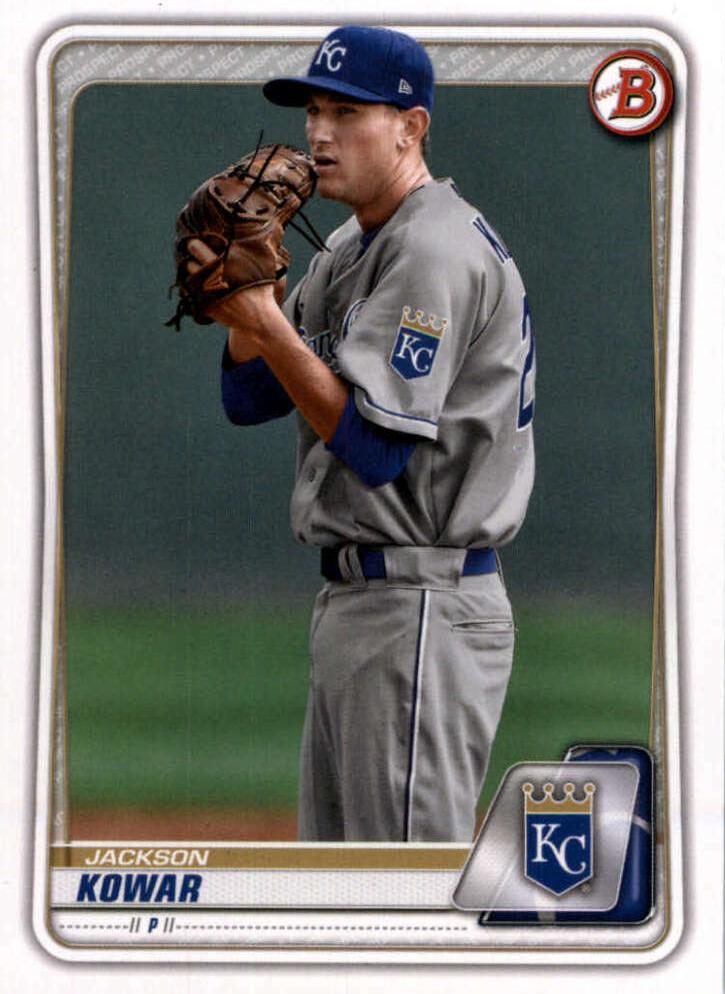 Jackson Kowar #BD-2 Kansas City Royals | 2020 Bowman Draft