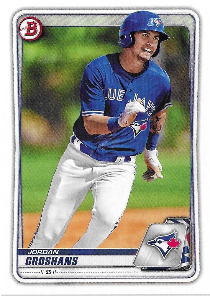Jordan Groshans #BD-32 Toronto Blue Jays | 2020 Bowman Draft