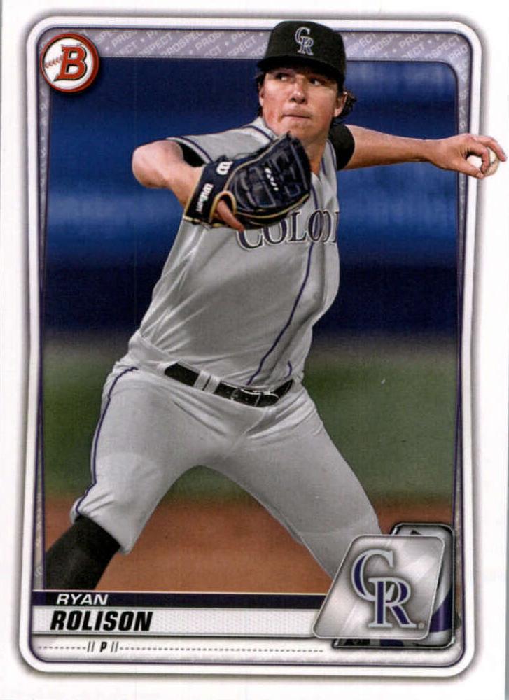 Ryan Rolison #BD-36 Colorado Rockies | 2020 Bowman Draft