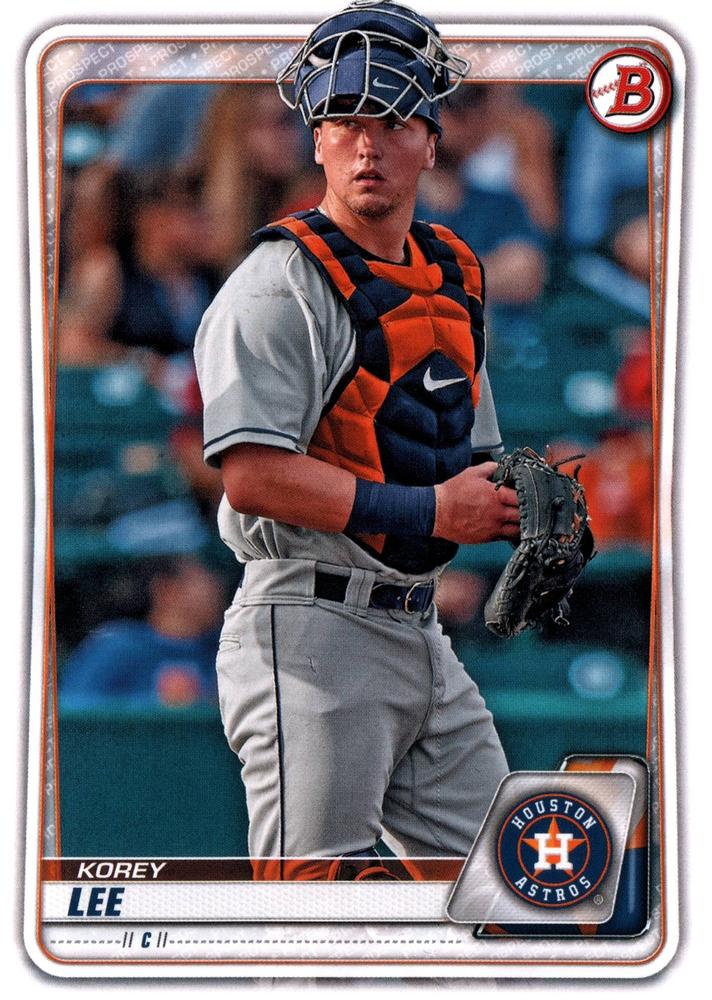 Korey Lee #BD-3 Houston Astros | 2020 Bowman Draft